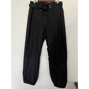 Obermeyer Women’s 14 Insulated Snow Ski Snowboard Pants Black Nylon Tiny Flaw